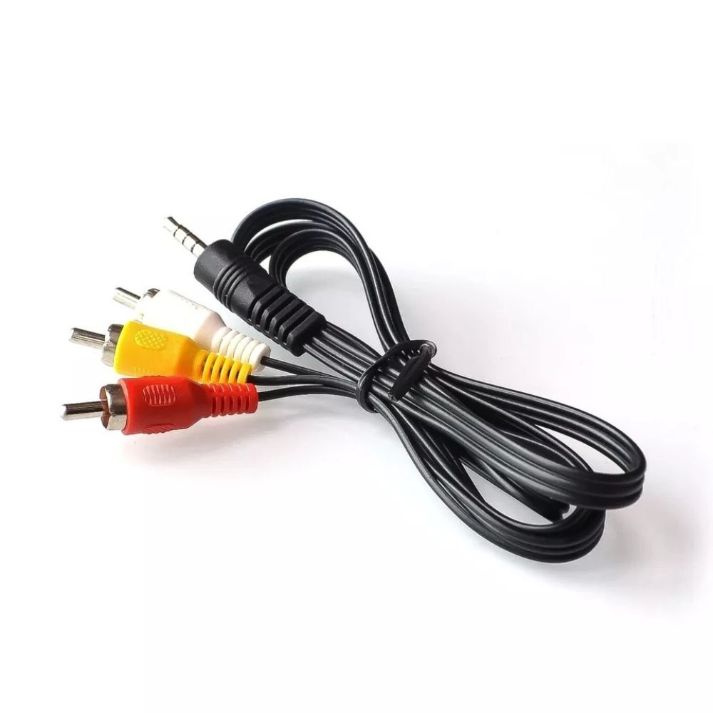 Cable Audio y Video Micro Plug 3.5mm a 3 RCA