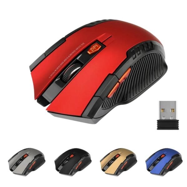 Mouse Inalámbrico Gaming 2.4 GHz