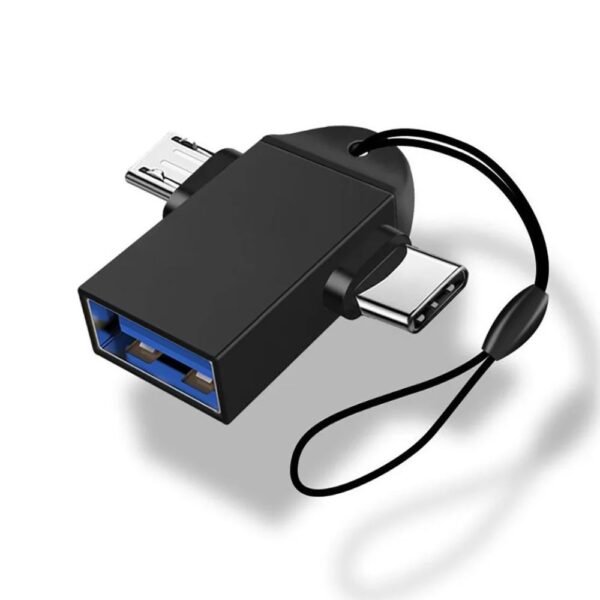 Adaptador OTG 2 en 1