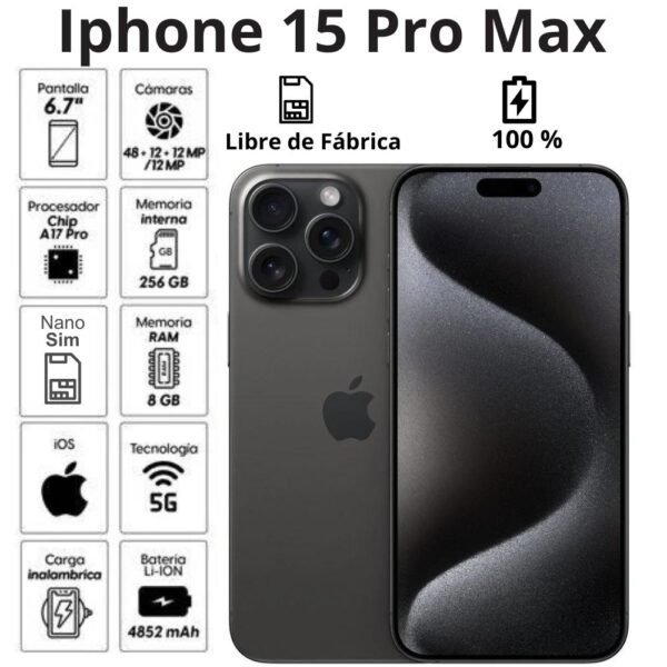 Iphone 15 Pro Max 256GB