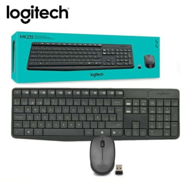 Mouse y Teclado Inalambrico Logitech MK235