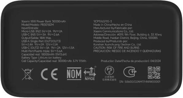 WhatsApp Image 2025-03-30 at 1.14.06 PM Power Bank Xiaomi - 30000mAh