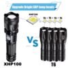 Linterna Led XHP100 de Alta Potencia