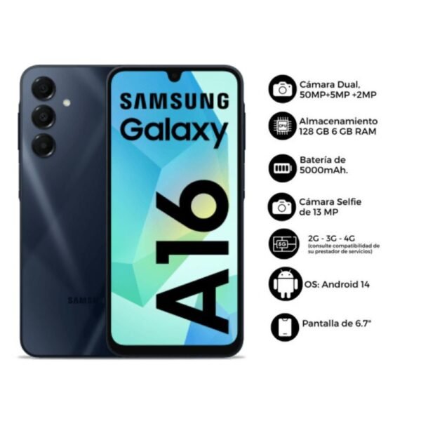 Diseño sin título (44) Samsung Galaxy A16 6/128GB